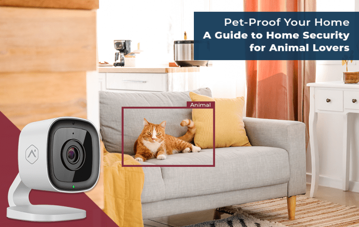 Smart home system for pet owners and pet safety